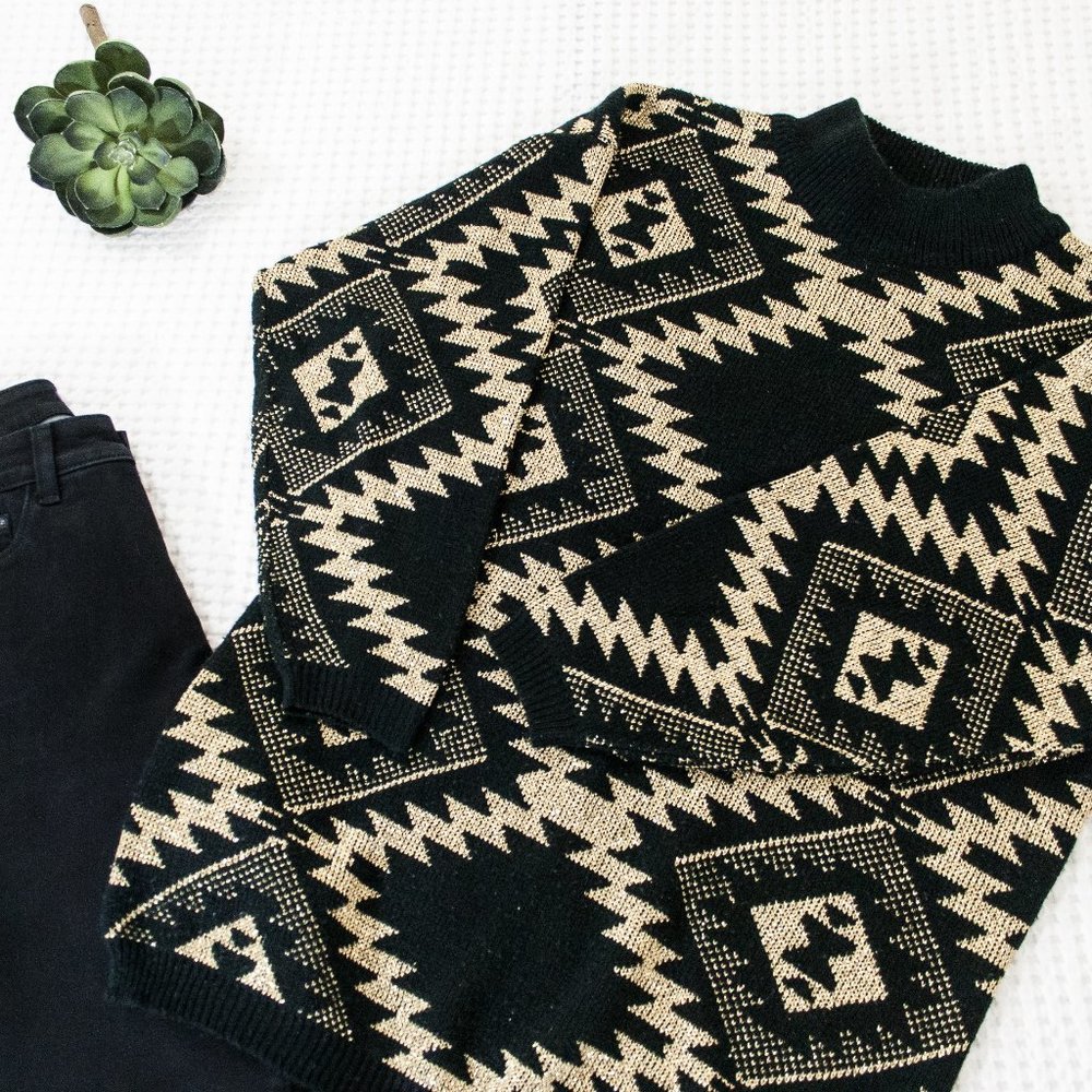 Gladys Bagley 80's Vintage Oversized Sweater